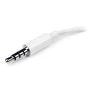 Adaptador Audio Jack Startech MUYHSMFFADW   Blanco 0,15 m de Startech, Cables - Ref: S55057285, Precio: 4,77 €, Descuento: %