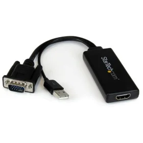 Adaptador HDMI a VGA Startech VGA2HDU    Negro de Startech, Cables HDMI - Ref: S55057355, Precio: 62,84 €, Descuento: %