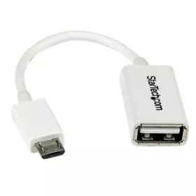 Micro USB to USB Cable Startech UUSBOTGW    White by Startech, USB Cables - Ref: S55057387, Price: 6,97 €, Discount: %