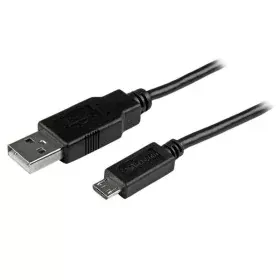 USB-Kabel auf Micro-USB Startech USBAUB1MBK   Schwarz von Startech, USB-Kabel - Ref: S55057449, Preis: 6,68 €, Rabatt: %