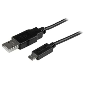 Cable Micro USB Startech USBAUB50CMBK   50 cm Negro de Startech, Cables USB - Ref: S55057451, Precio: 7,13 €, Descuento: %