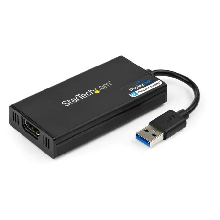 USB 3.0-zu-HDMI-Adapter Startech USB32HD4K   Schwarz von Startech, HDMI-Kabel - Ref: S55057482, Preis: 110,27 €, Rabatt: %