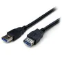 Cable USB Startech USB3SEXT2MBK   Negro de Startech, Cables USB - Ref: S55057500, Precio: 11,10 €, Descuento: %