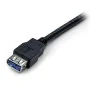 Cable USB Startech USB3SEXT2MBK   Negro de Startech, Cables USB - Ref: S55057500, Precio: 11,10 €, Descuento: %