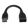 USB Cable Startech USB3EXT6INBK   Black by Startech, USB Cables - Ref: S55057561, Price: 7,67 €, Discount: %