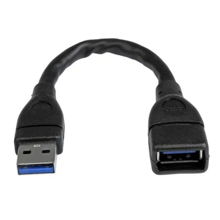 Câble USB Startech USB3EXT6INBK   Noir de Startech, Câbles USB - Réf : S55057561, Prix : 8,52 €, Remise : %