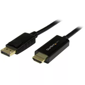 Cable DisplayPort a HDMI Startech DP2HDMM2MB   (2 m) Negro de Startech, Cables HDMI - Ref: S55057598, Precio: 23,76 €, Descue...