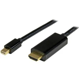 Adaptador Mini DisplayPort para HDMI Startech MDP2HDMM2MB 4K Ultra HD (2 m) de Startech, Cabos HDMI - Ref: S55057601, Preço: ...