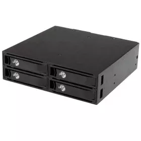 Rack Startech SATSASBP425 Preto Portátil 2,5" de Startech, Caixas - Ref: S55057619, Preço: 114,21 €, Desconto: %