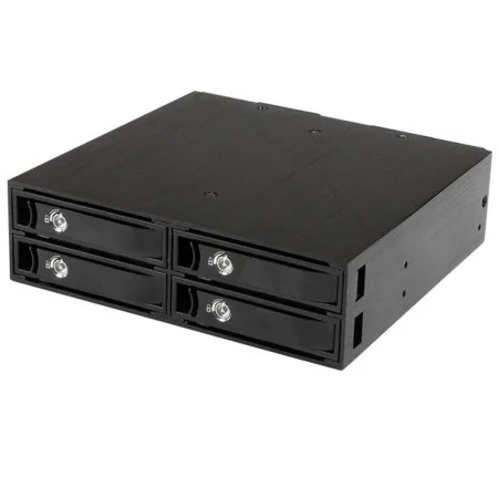 Rack Startech SATSASBP425 Black Portable 2,5" by Startech, Frames & Enclosures - Ref: S55057619, Price: 103,46 €, Discount: %