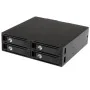 Rack Startech SATSASBP425 Negro Portátil 2,5" de Startech, Cajas - Ref: S55057619, Precio: 103,46 €, Descuento: %