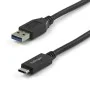 USB A to USB C Cable Startech USB31AC1M   Black by Startech, USB Cables - Ref: S55057626, Price: 17,48 €, Discount: %