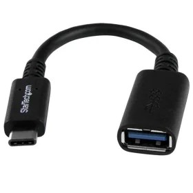 USB A to USB C Cable Startech USB31CAADP   Black by Startech, USB Cables - Ref: S55057627, Price: 17,24 €, Discount: %