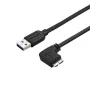 Câble USB vers Micro USB Startech USB3AU2MRS   Noir de Startech, Câbles USB - Réf : S55057636, Prix : 17,92 €, Remise : %