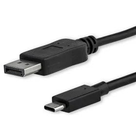 Adaptador USB C a DisplayPort Startech CDP2DPMM1MB Negro 1 m de Startech, Cables USB - Ref: S55057802, Precio: 39,07 €, Descu...