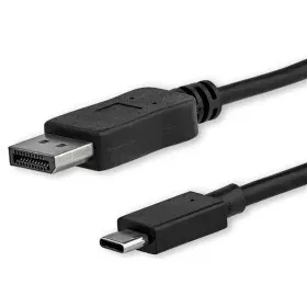 Adaptador USB C a DisplayPort Startech CDP2DPMM1MB Negro 1 m de Startech, Cables USB - Ref: S55057802, Precio: 42,66 €, Descu...