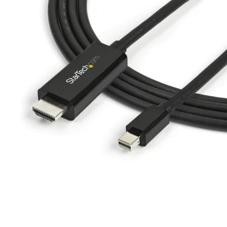 Adaptador Mini DisplayPort a HDMI Startech MDP2HDMM3MB   3 m Negro de Startech, Cables HDMI - Ref: S55057863, Precio: 27,32 €...