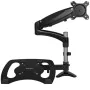 Screen Table Support Startech ARMUNONB 27" Black by Startech, Monitor Arms & Stands - Ref: S55057868, Price: 180,13 €, Discou...