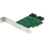 Scheda PCI SSD M.2 Startech PEXM2SAT32N1 di Startech, Schede porte - Rif: S55057876, Prezzo: 50,55 €, Sconto: %