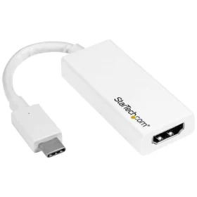 Adaptador USB C a HDMI Startech CDP2HD4K60W   Blanco de Startech, Cables HDMI - Ref: S55057923, Precio: 29,57 €, Descuento: %