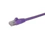 Câble Réseau Rigide UTP 6ème Catégorie Startech N6PATC50CMPL Lila Violet Pourpre 50 cm de Startech, Câbles Ethernet - Réf : S...