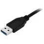 Câble USB A vers USB C Startech USB315AC1M   Noir de Startech, Câbles USB - Réf : S55058140, Prix : 17,70 €, Remise : %