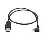 Cable USB Startech USBAUB50CMLA   Negro 0,5 m de Startech, Cables USB - Ref: S55058141, Precio: 6,27 €, Descuento: %