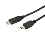 Cable USB C Startech USB2CMB2M   USB C Black by Startech, USB Cables - Ref: S55058282, Price: 13,44 €, Discount: %