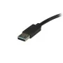 Adaptador USB Startech USB32DPES2   Preto de Startech, Cabos USB - Ref: S55058296, Preço: 94,31 €, Desconto: %