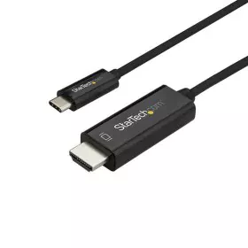 Adaptador USB C para HDMI Startech CDP2HD1MBNL   Preto 1 m de Startech, Cabos HDMI - Ref: S55058301, Preço: 41,13 €, Desconto: %