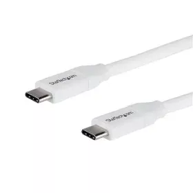 Cable USB C Startech USB2C5C2MW   (2 m) White by Startech, USB Cables - Ref: S55058431, Price: 17,25 €, Discount: %