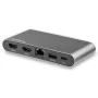 Hub USB Startech DK30C2HAGPD Negro Gris USB-C de Startech, Hubs USB - Ref: S55058453, Precio: 200,00 €, Descuento: %