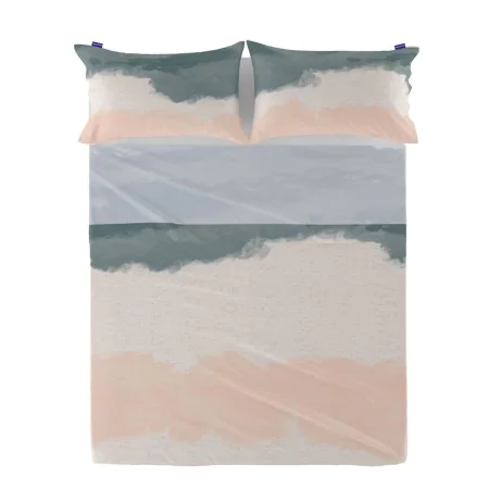 Drap HappyFriday Blanc Seaside Multicouleur 180 x 270 cm de HappyFriday, Draps et taies d'oreiller - Réf : D1610346, Prix : 2...