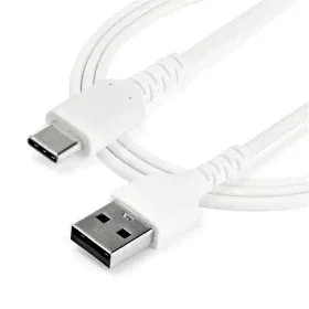 Câble USB A vers USB C Startech RUSB2AC2MW   Blanc de Startech, Câbles USB - Réf : S55058840, Prix : 17,67 €, Remise : %