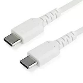 Cable USB C Startech RUSB2CC1MW Blanco 1 m de Startech, Cables USB - Ref: S55058842, Precio: 15,20 €, Descuento: %