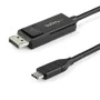 Adaptador USB C a DisplayPort Startech CDP2DP1MBD   Negro 1 m de Startech, Cables USB - Ref: S55058858, Precio: 28,53 €, Desc...