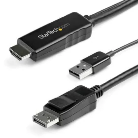 Adapter DisplayPort auf HDMI/VGA Startech HD2DPMM2M   (2 m) Schwarz von Startech, HDMI-Kabel - Ref: S55058879, Preis: 72,30 €...