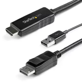 Adaptador Display Port a HDMI/VGA Startech HD2DPMM2M   (2 m) Negro de Startech, Cables HDMI - Ref: S55058879, Precio: 72,30 €...