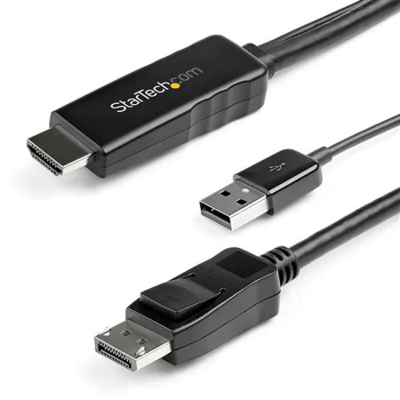 Adaptador Display Port a HDMI/VGA Startech HD2DPMM2M   (2 m) Negro de Startech, Cables HDMI - Ref: S55058879, Precio: 75,48 €...