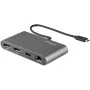 Dockstation Startech TB3DKM2DPL 4K Ultra HD Grey by Startech, USB hubs - Ref: S55059023, Price: 136,79 €, Discount: %