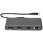 Dockstation Startech TB3DKM2DPL 4K Ultra HD Grey by Startech, USB hubs - Ref: S55059023, Price: 136,79 €, Discount: %