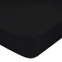 Drap housse HappyFriday BASIC Noir 105 x 200 x 32 cm de HappyFriday, Draps et taies d'oreiller - Réf : D1610374, Prix : 20,22...