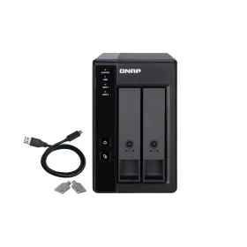 Almacenamiento en Red NAS Qnap TR-002    Negro de Qnap, Almacenamiento conectado en red - Ref: S55065299, Precio: 177,28 €, D...