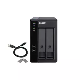 NAS-Netzwerk-Speicher Qnap TR-002    Schwarz von Qnap, Network-Attached-Storage - Ref: S55065299, Preis: 197,93 €, Rabatt: %