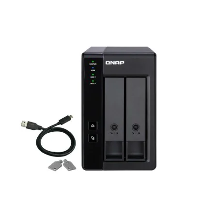 Armazenamanto em Rede NAS Qnap TR-002    Preto de Qnap, Armazenamento ligado em rede - Ref: S55065299, Preço: 197,93 €, Desco...