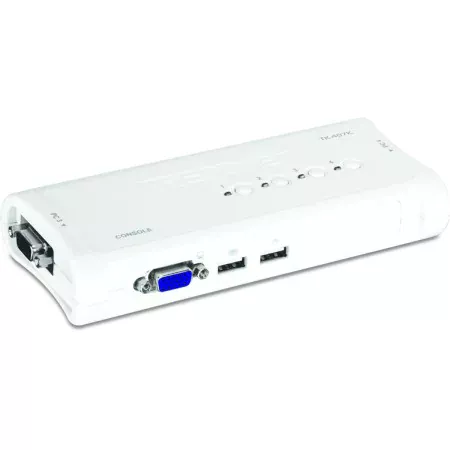 Switch KVM Trendnet TK-407K de Trendnet, Switch KVM - Ref: S55065659, Precio: 73,34 €, Descuento: %