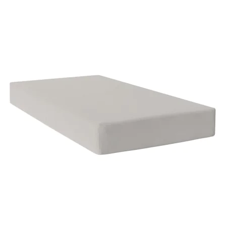 Sábana Bajera Ajustable HappyFriday BASIC Gris 105 x 200 x 32 cm de HappyFriday, Sábanas y fundas de almohada - Ref: D1610377...