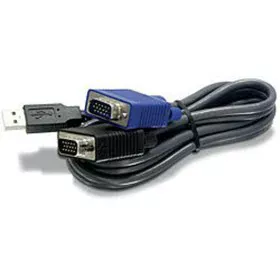 Cable KVM Trendnet TK-CU06    Black 1.8 m by Trendnet, KVM Cables - Ref: S55065689, Price: 15,52 €, Discount: %