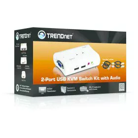 Switch KVM Trendnet TK-209K de Trendnet, Commutateur KVM - Réf : S55065732, Prix : 46,68 €, Remise : %