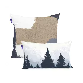 Set de housses de coussin HappyFriday Blanc Nightfall Multicouleur 2 Pièces de HappyFriday, Housses de coussin - Réf : D16104...